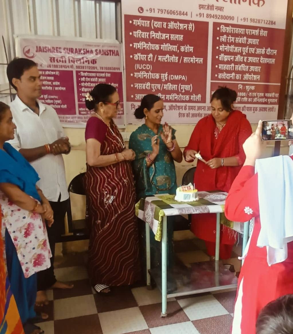 Sakhi Clinic community event in Jaipur